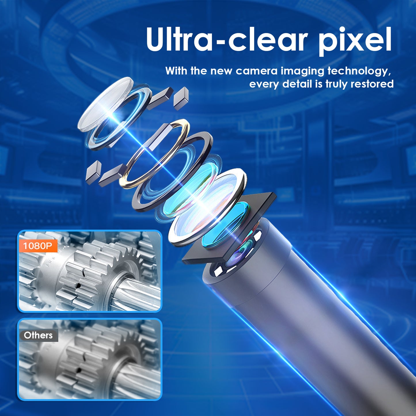 ⚡🔥Limited Time Only: Get 50% Off Now! 🎁 ~Deep View Mini Endoscope Camera for Industrial & Automotive Inspection