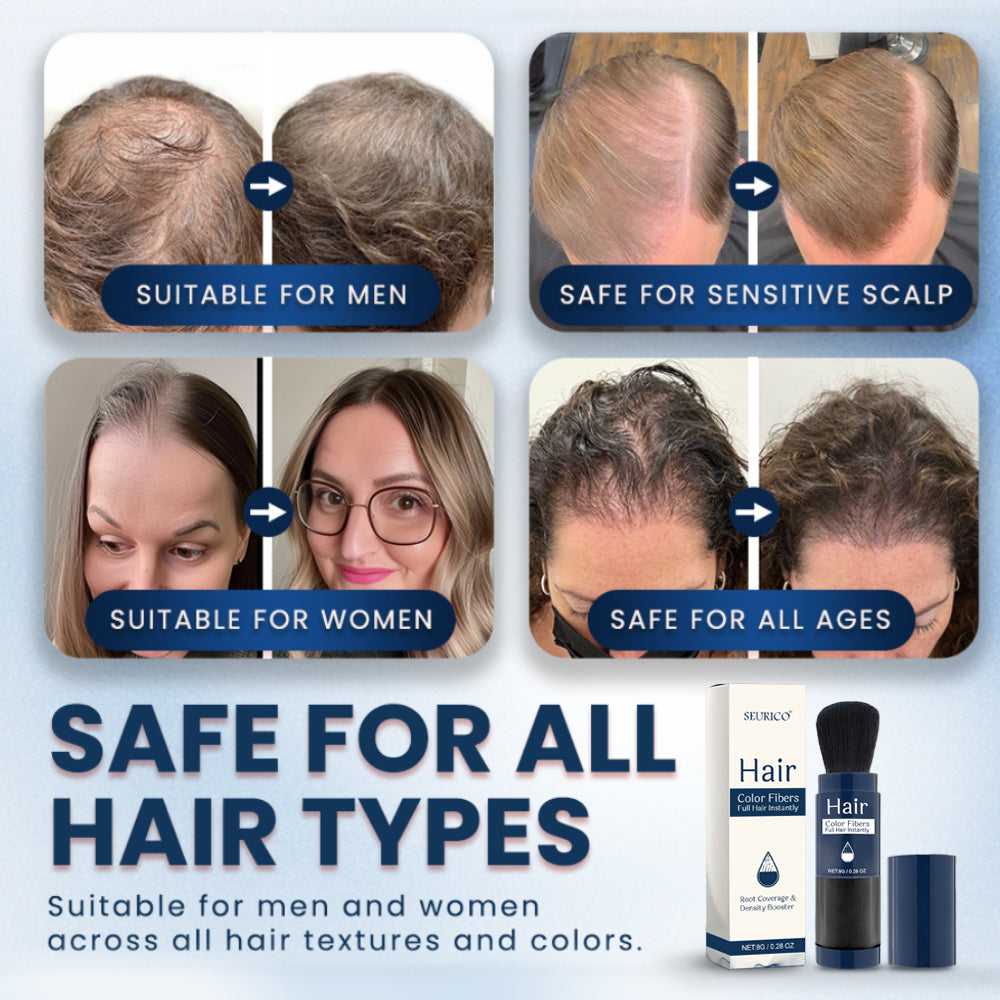 💇♀️💇♀️ Holiday Sale Extravaganza: Enjoy 50% Off! 🎁Supersize Color Fibers with Refill Set