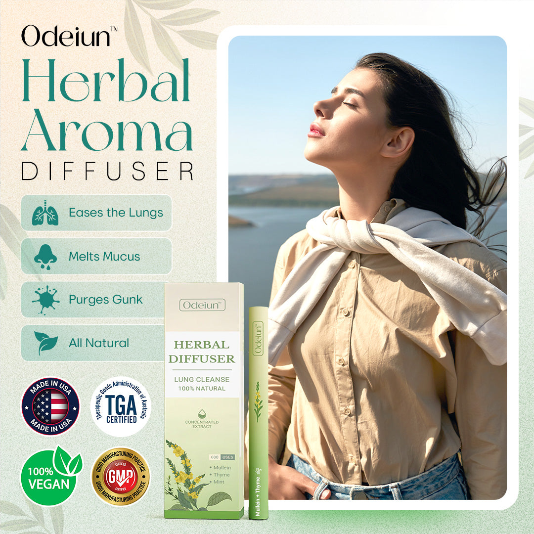 ODEIUN™ Herbal Aroma Diffuser 🌿 – Breathe Easy, Calm Your Mind🔥 Limited Time Offer – Shop Now and Save!