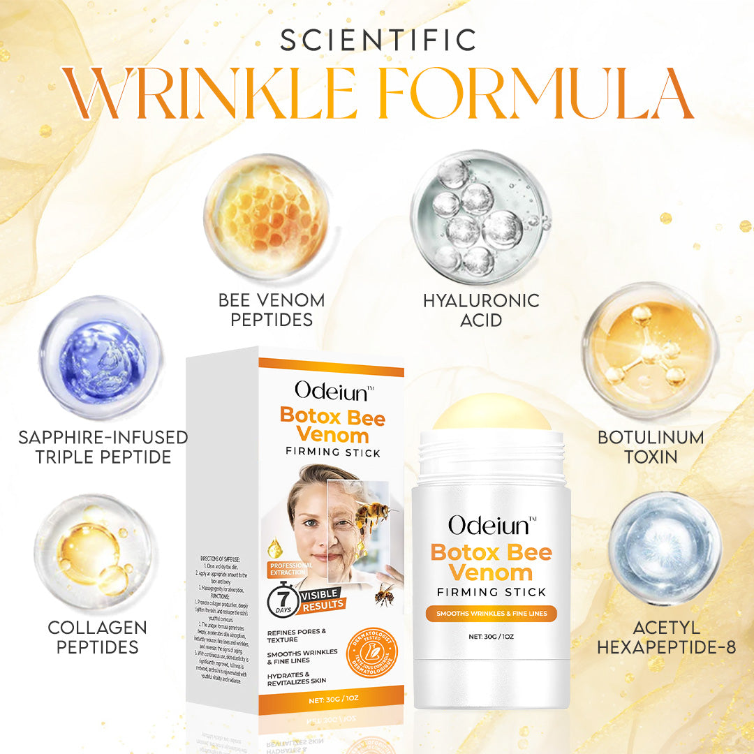 š§“ Odeiun⢠Botox Bee Venom Firming Stick ā Visibly Tighten, Lift & Smooth Skin in Just 7 Days