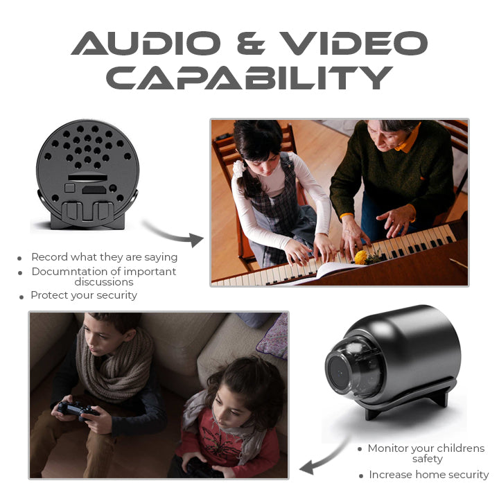 Clearance Blowout! π¨ π Holiday Sale Extravaganza: Enjoy 50% Off! π 1080P HD Night Vision Mini WIFI Camera