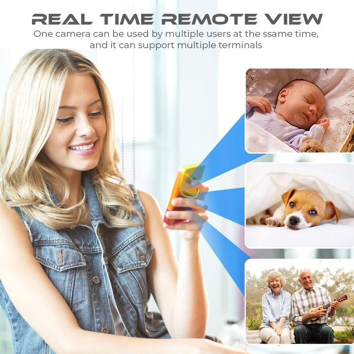 Clearance Blowout! π¨ π Holiday Sale Extravaganza: Enjoy 50% Off! π 1080P HD Night Vision Mini WIFI Camera