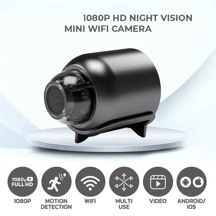 Clearance Blowout! π¨ π Holiday Sale Extravaganza: Enjoy 50% Off! π 1080P HD Night Vision Mini WIFI Camera