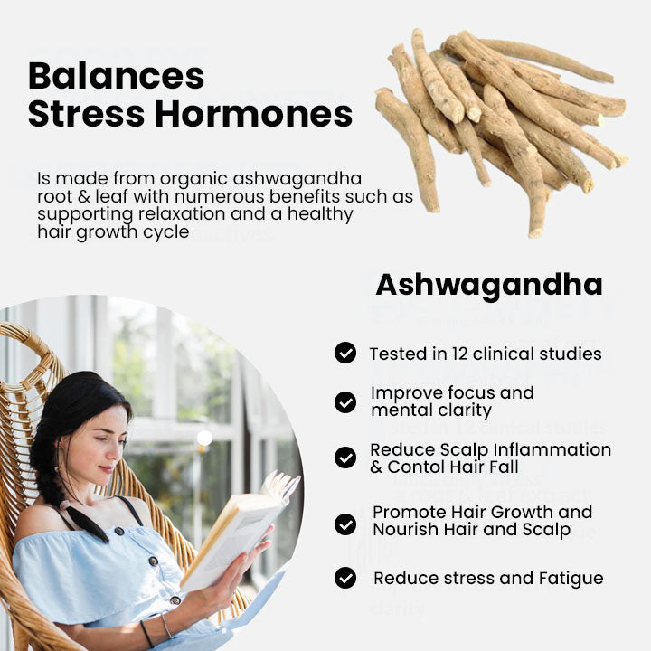 🎄 Holiday Sale Extravaganza: Enjoy 50% Off! 🎁 Seurico™ Ashwagandha 4500 Hair Growth Spray