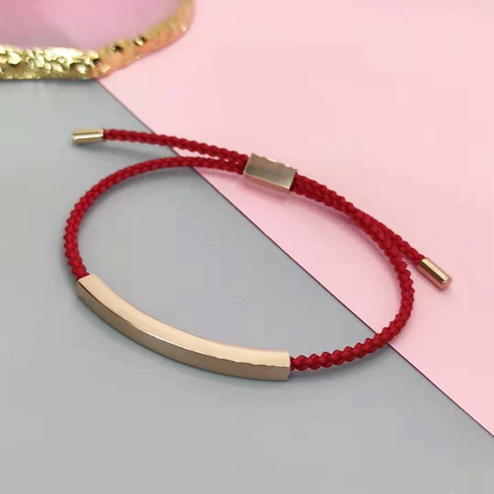 Nora Double Meaning Inspirational Tube Bracelet
