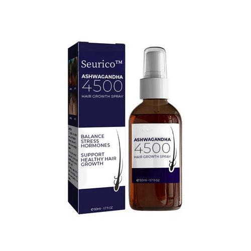 🎄 Holiday Sale Extravaganza: Enjoy 50% Off! 🎁 Seurico™ Ashwagandha 4500 Hair Growth Spray