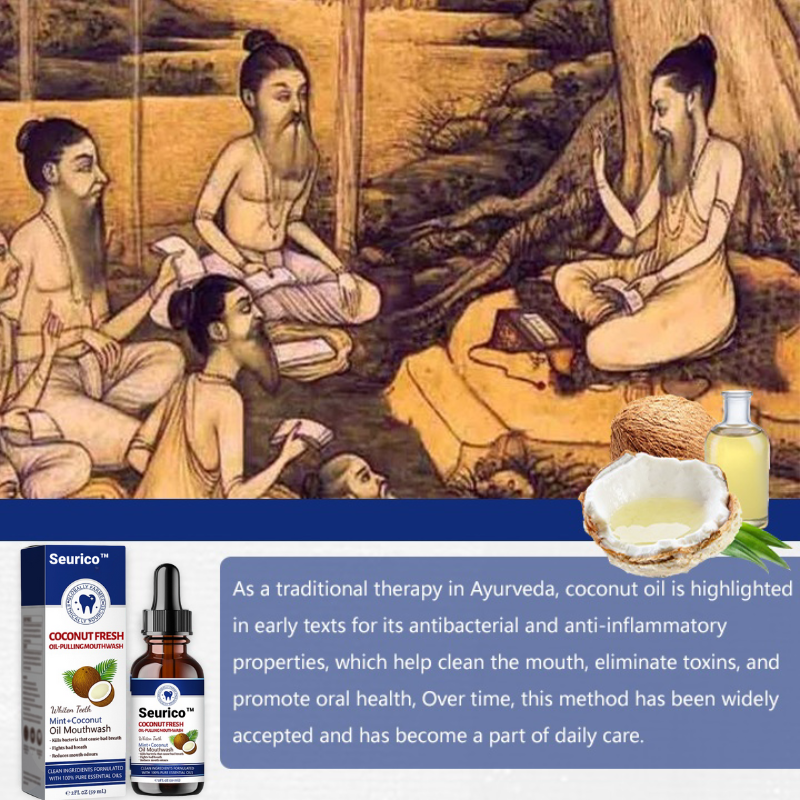 🎄 Holiday Sale Extravaganza: Enjoy 50% Off! 🎁 Coconut Oil-Pulling Mouthwash