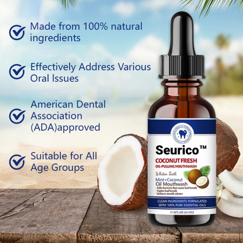 🎄 Holiday Sale Extravaganza: Enjoy 50% Off! 🎁 Coconut Oil-Pulling Mouthwash