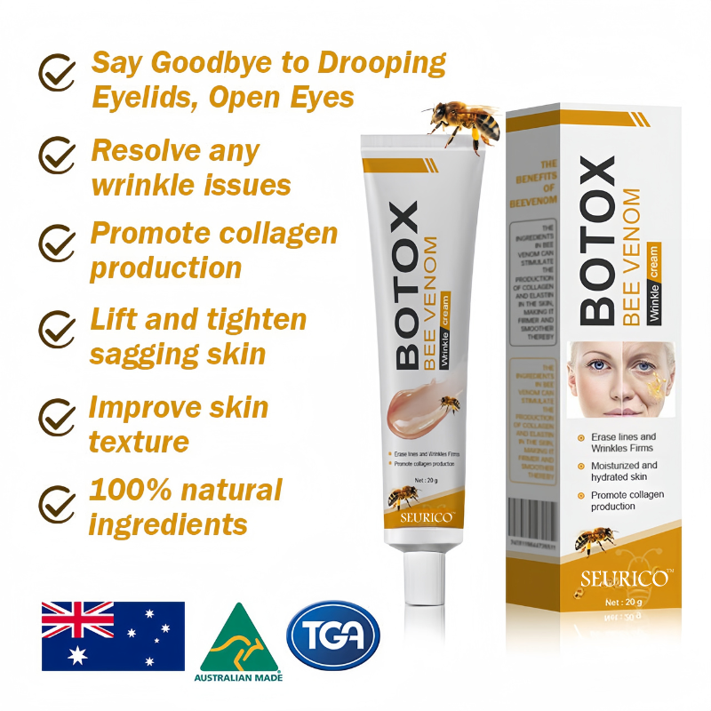 🎁Seurico™ Botox Bee Venom Wrinkle Removal Cream✨🐝