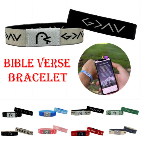 ✨Holiday Sale Extravaganza: Enjoy 50% Off! 🎁Bible Bracelet Faith on the Wrist - NFC Available