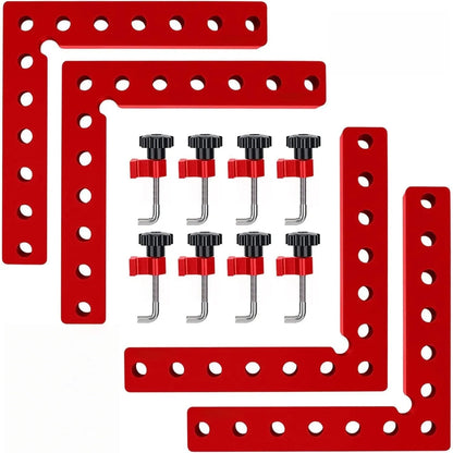 90-Degree Positioning Squares Right Angle Clamps Kit