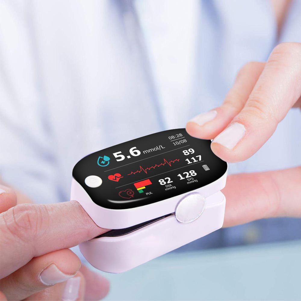 【OFFICIAL STORE】Seurico™ High-Precision Multi-Purpose Non-Invasive Medical Device(For Blood Glucose, Blood Oxygen, and Blood Pressure Monitoring)