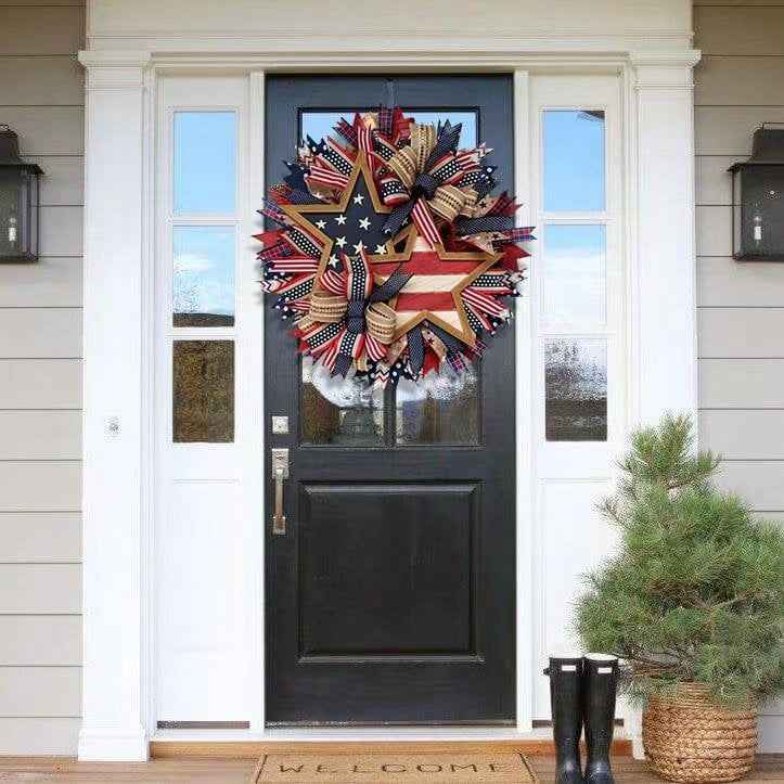 Sentinels of Honor: All- Season Veteran-Crafted Wreath(50% OFF)