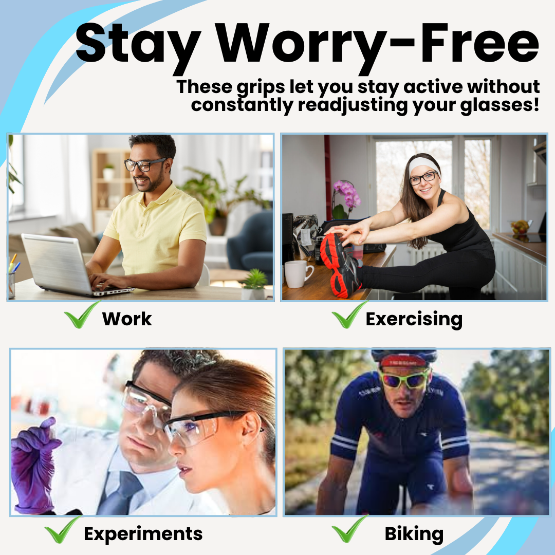 Non-Slip Glasses Grips