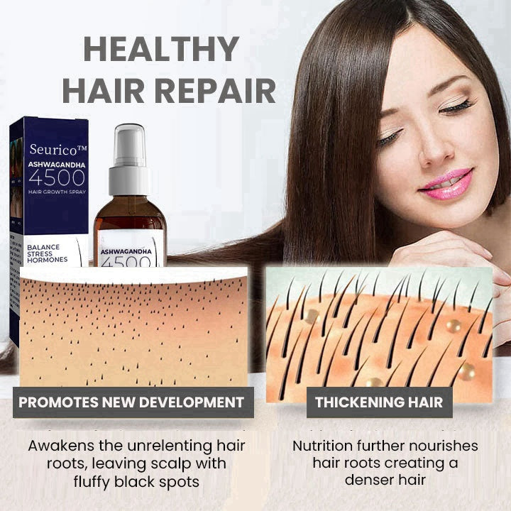 Seurico™ Ashwagandha 4500 Hair Growth Spray