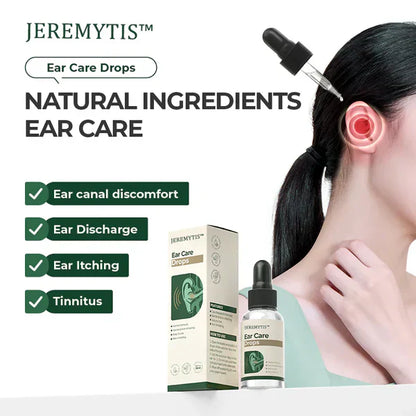 JEREMYTIS™ Natural Ingredients Ear Care - Soothing Relief for Tinnitus, Itching, and Ear Discomfort 🌿👂