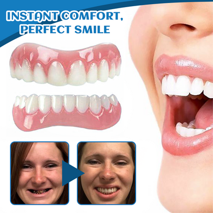 🎄 Holiday Sale Extravaganza: Enjoy 50% Off! 🎁  [Official Brand Store] Seamless Smile Silicone Denture Kit