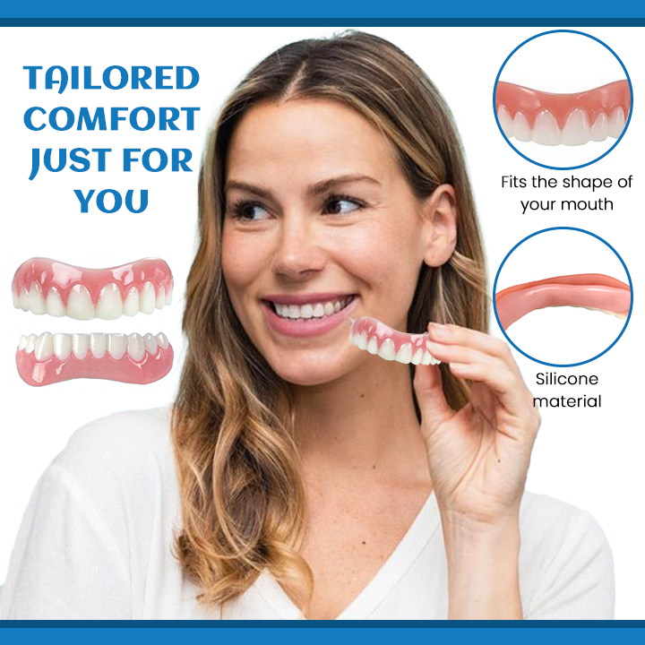 🎄 Holiday Sale Extravaganza: Enjoy 50% Off! 🎁  [Official Brand Store] Seamless Smile Silicone Denture Kit