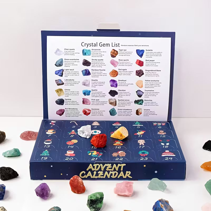Last Day 49% OFF✨24 Days of Crystal Magic Advent Calendar