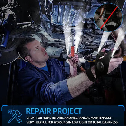 🔥 Christmas Flash Deal 🎁 65% OFF, Hands-Free LED Half Finger Gloves