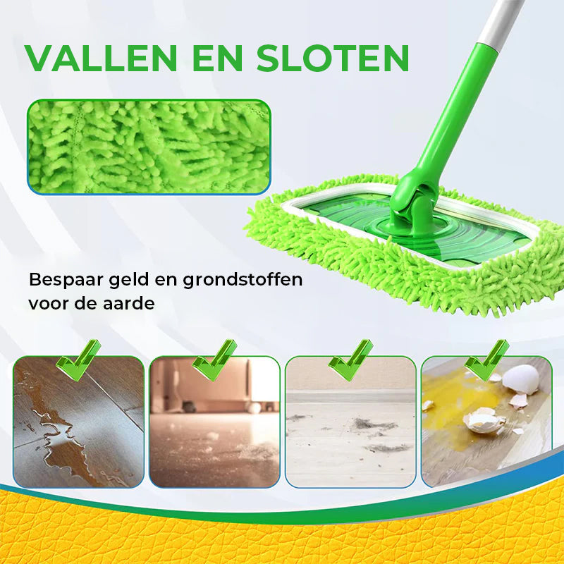 Chenille Mop Replacement Pads for Home Use – Replacement Mop Heads for Floor Cleaning