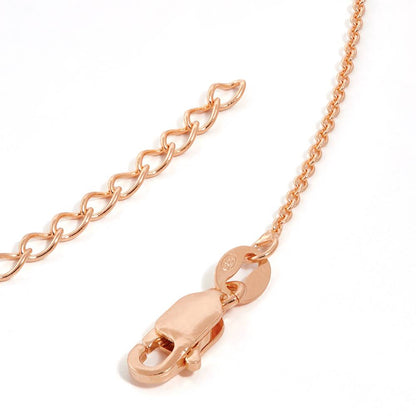 Charming Personalized Heart Engraved Bead Necklace