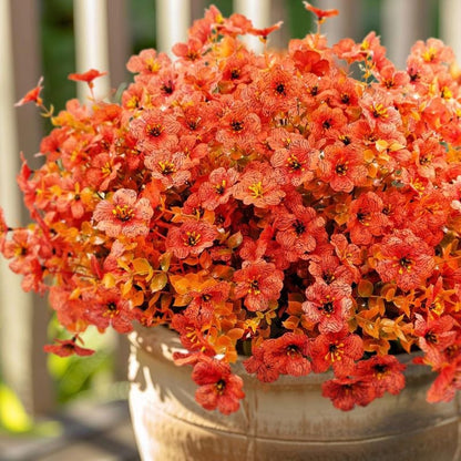 🍂 Last Day 49% OFF 🍁 Rainproof Lifelike Fall Artificial Flowers 💖 – UV-Protected, Durable & Perfect Year-Round Décor 🍂