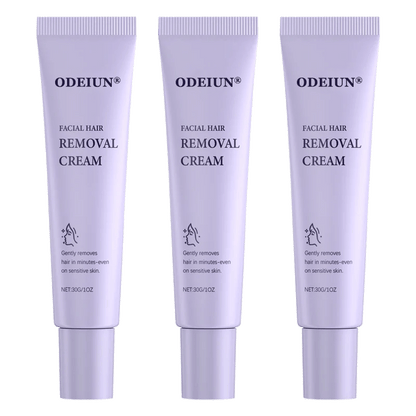 ODEIUN® Gentle and Painless Facial Hair Removal Cream– Limited Time Offer for Smooth, Flawless Skin ✨"