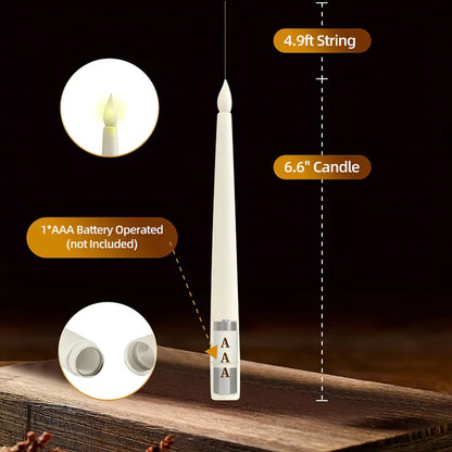 🎃 EARLY HALLOWEEN SALE 49% OFF 🔥 Magical Floating Candles with Wand Remote