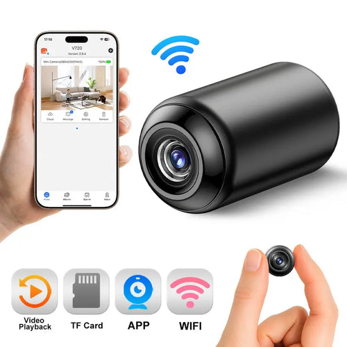 The Discreet Eye: Your Mini HD Wi-Fi Security Camera