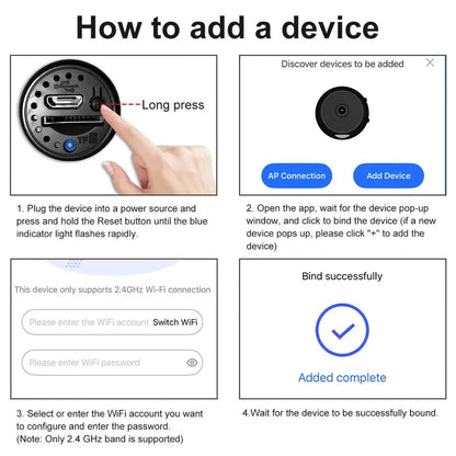 The Discreet Eye: Your Mini HD Wi-Fi Security Camera