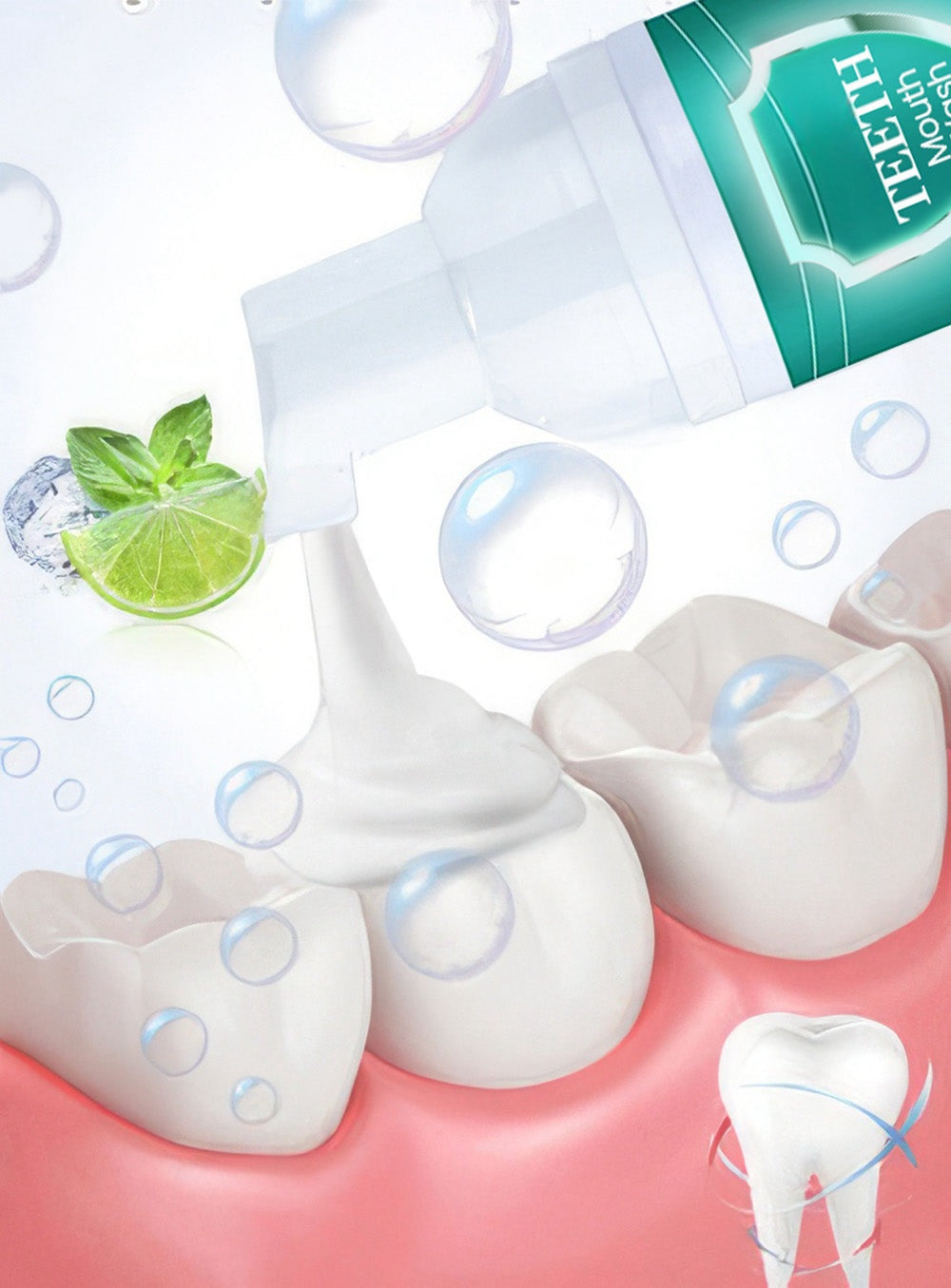 🌿NEW TEETH Mouthwash Foam - Solve All Oral Problems 🔥 LAST DAY SALE 70% OFF 🔥