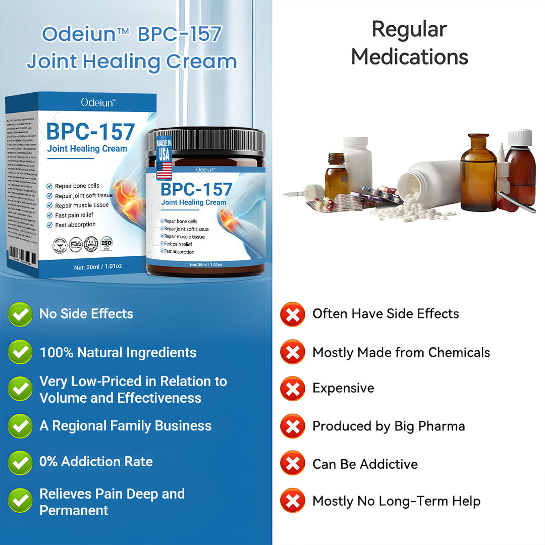 Advanced Relief: ODEIUN™ BPC-157 Joint Healing Cream🦴Treats Arthritis. Neuropathy. Rheumatism. Sports Injuries & More🦵