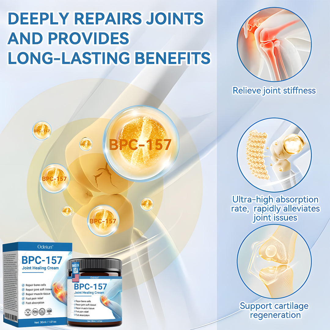 Advanced Relief: ODEIUN™ BPC-157 Joint Healing Cream🦴Treats Arthritis. Neuropathy. Rheumatism. Sports Injuries & More🦵