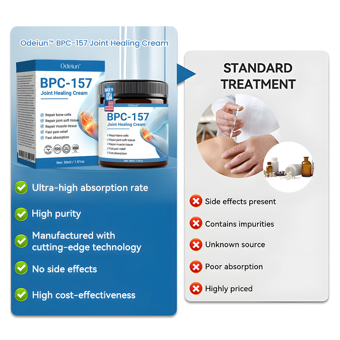 Advanced Relief: ODEIUN™ BPC-157 Joint Healing Cream🦴Treats Arthritis. Neuropathy. Rheumatism. Sports Injuries & More🦵
