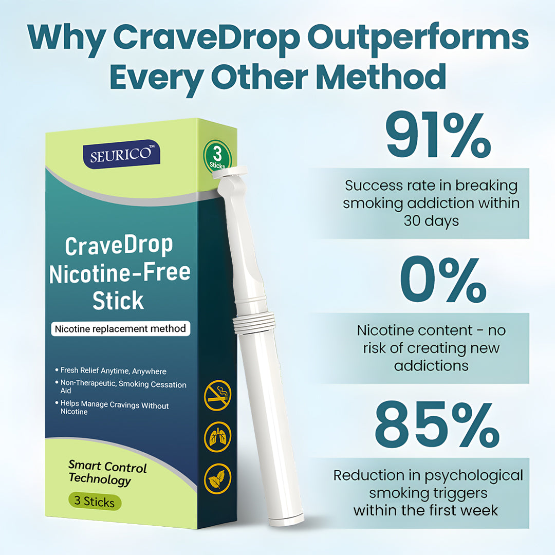 Seurico™ CraveDrop Nicotine-Free Stick