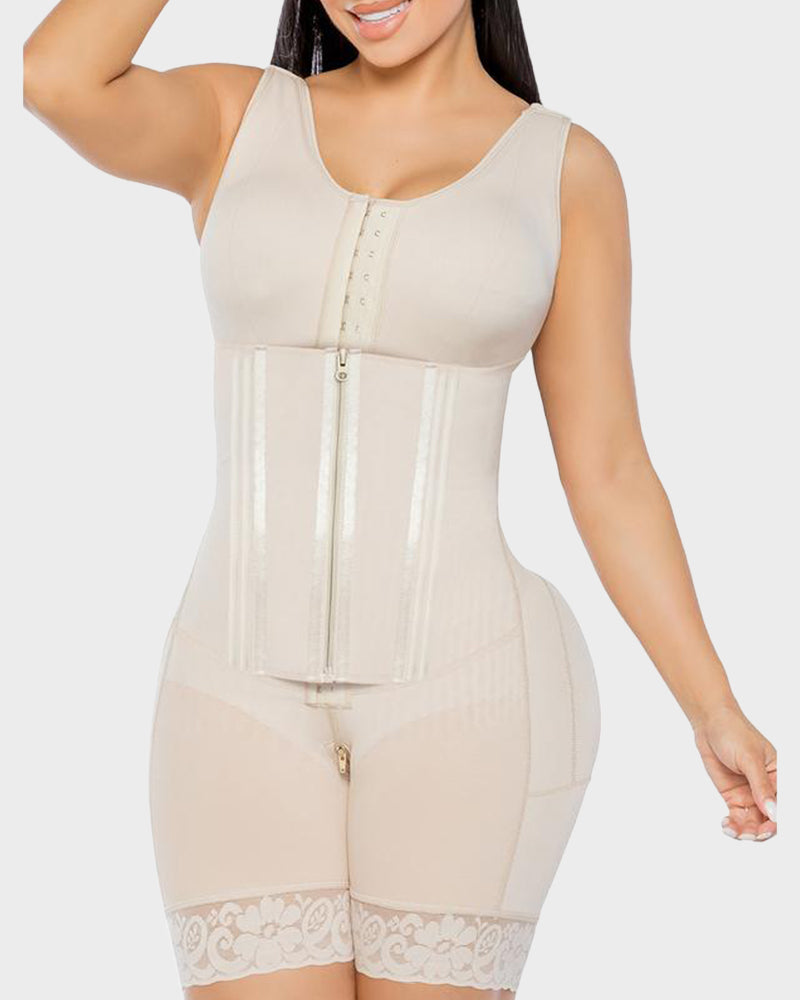 💖 Fajas Colombianas Double Tummy Control Full Body Shapewear – Sculpt Your Curves & Feel Confident ✨