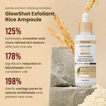 ODEIUN™ GlowRice Brightening Ampoule|Reveal Radiant Skin with Every Drop — Powered by Rice Essence ✨🌾
