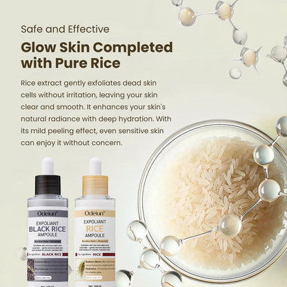 ODEIUN™ GlowRice Brightening Ampoule|Reveal Radiant Skin with Every Drop — Powered by Rice Essence ✨🌾