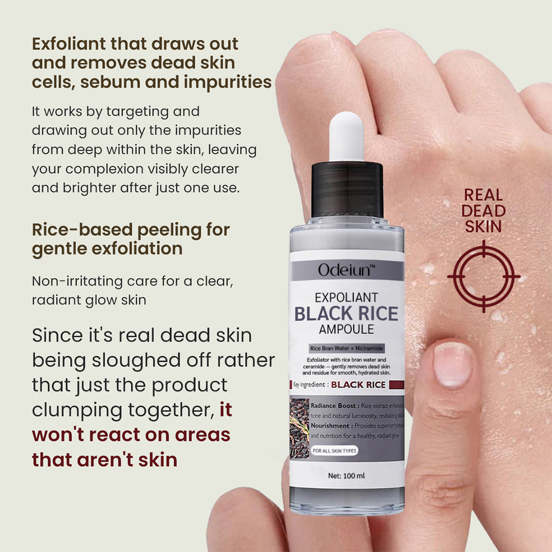 ODEIUN™ GlowRice Brightening Ampoule|Reveal Radiant Skin with Every Drop — Powered by Rice Essence ✨🌾