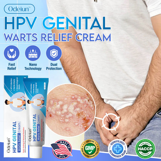 ✨🌿 ODEIUN™ HPV Genital Warts Relief Cream – Fast, Gentle & Private Care 💪