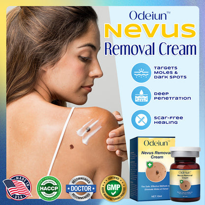 ✨ ODEIUN™ Nevus Removal Cream – Fade Moles & Dark Spots for Clear, Radiant Skin 🌿💧