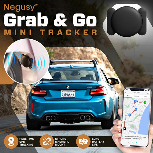 🔥 Negusy™ Grab & Go Mini Tracker – Strong Magnet! 🔗📍