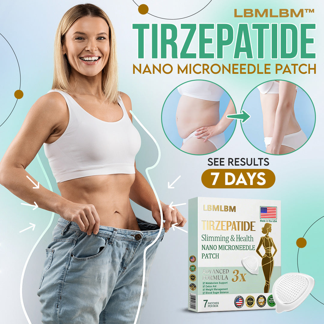 LBMLBM™ NIDDK-Tirzepatide Slimming NANO MICRONEEDLE PATCH （Zero Pain, 24/7 Release | Lose 20lbs FAST | 90% Sugar Drop | ）