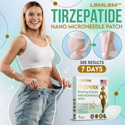 LBMLBM™ NIDDK-Tirzepatide Slimming NANO MICRONEEDLE PATCH （Zero Pain, 24/7 Release | Lose 20lbs FAST | 90% Sugar Drop | ）