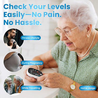 🔥[Official Store] Zakdavi™ GlucoSense Laser Blood Glucose Monitoring Device