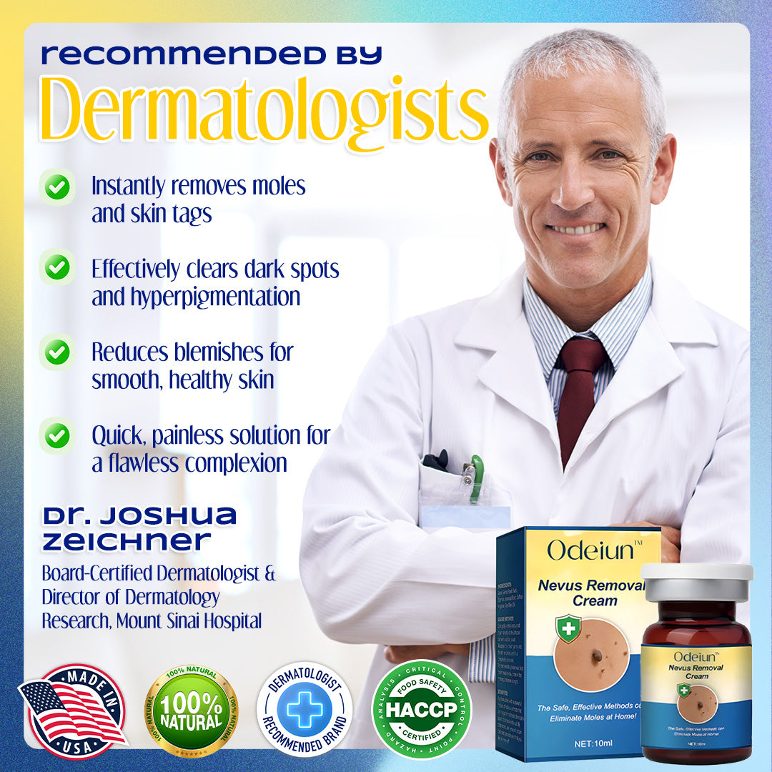 ✨ ODEIUN™ Nevus Removal Cream – Fade Moles & Dark Spots for Clear, Radiant Skin 🌿💧