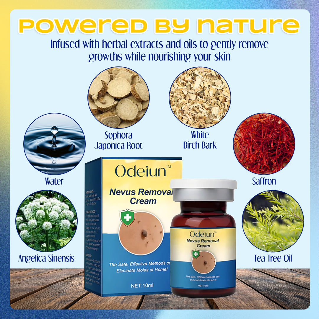 ✨ ODEIUN™ Nevus Removal Cream – Fade Moles & Dark Spots for Clear, Radiant Skin 🌿💧