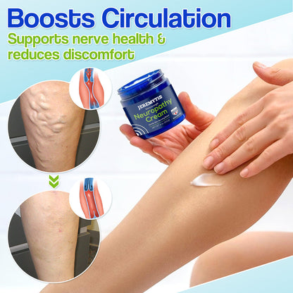 JEREMYTIS™ Neuropathy Relief Cream, Pain Relief for Feet, Toes, Legs, Hands & Arms