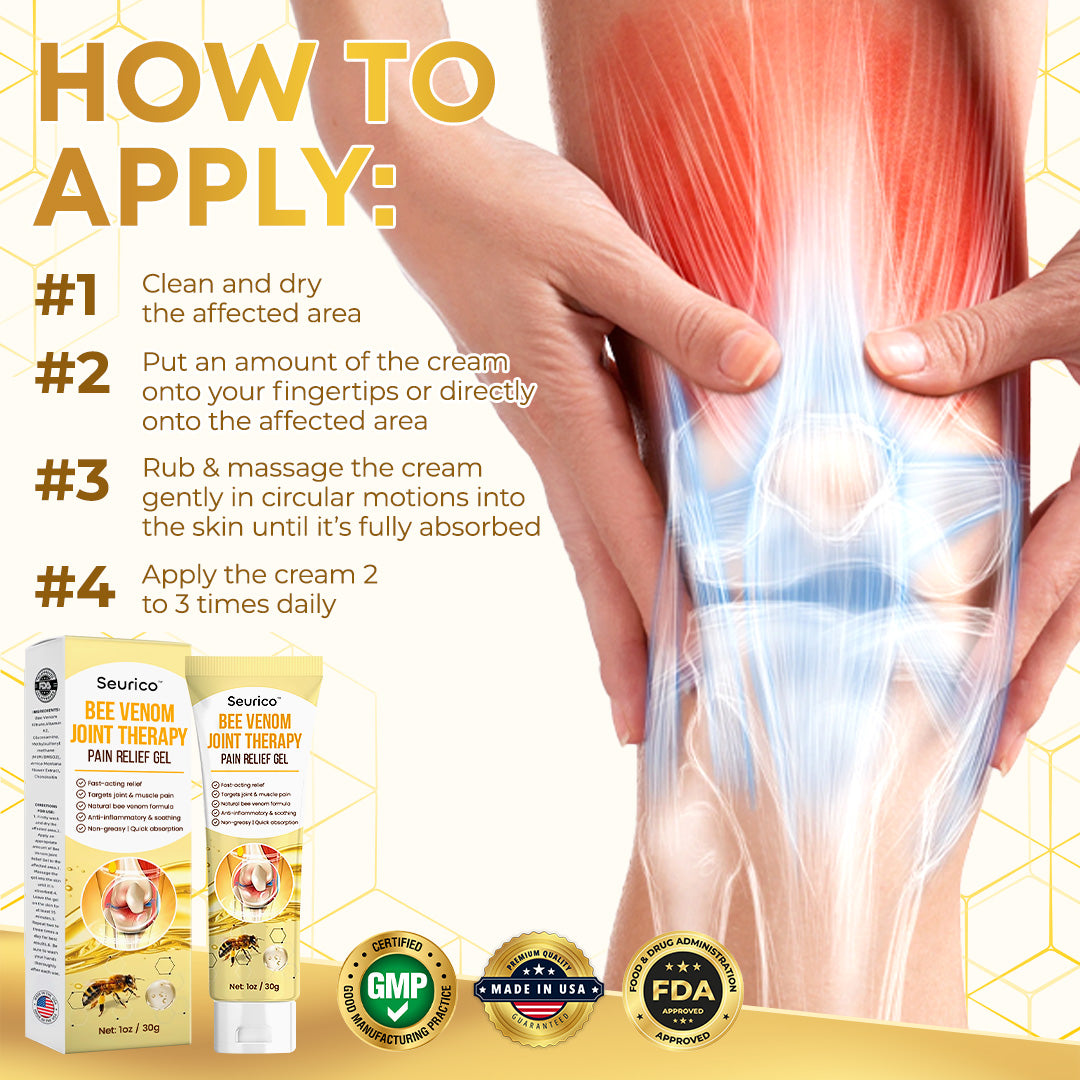Seurico™  Bee Venom Joint Therapy Pain Relief Gel🐝🔥